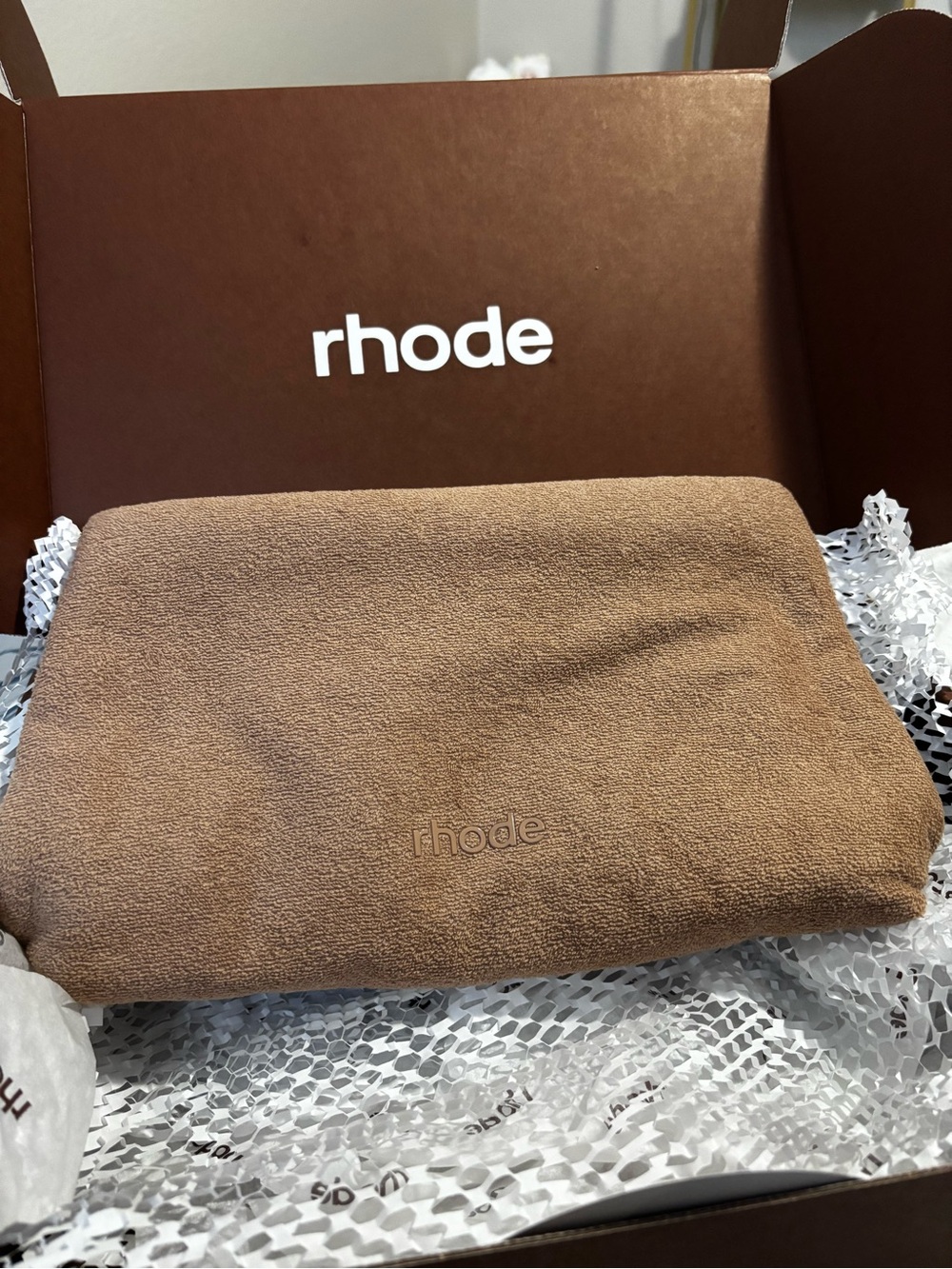 Rhode Terry cloth bag